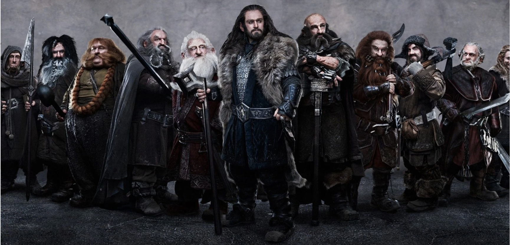 13 dwarves from the hobbit