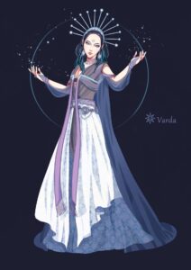 Varda is the Queen of the lotr Valar